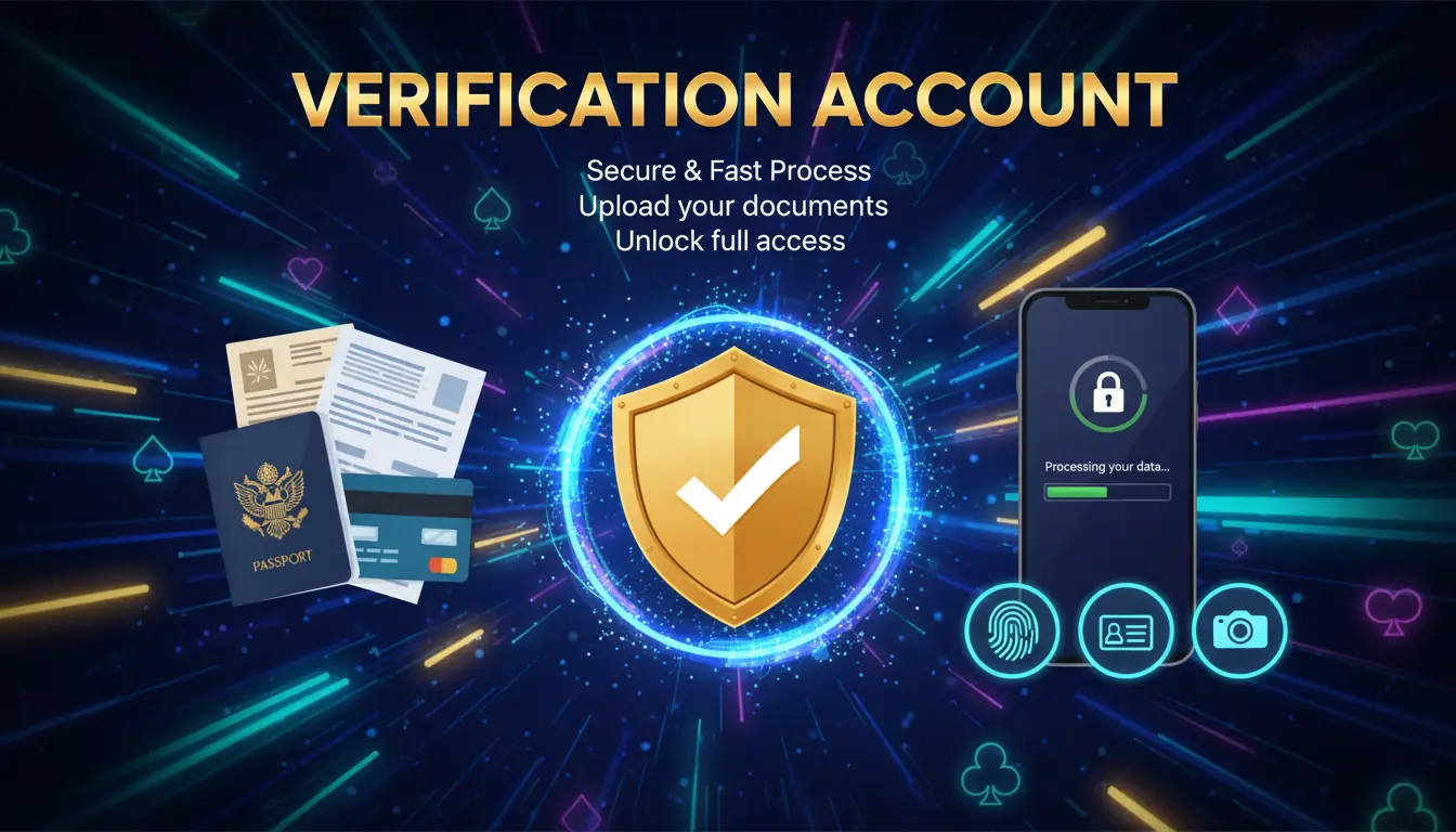 Vegas Palms casino account verification